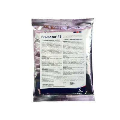 Promotor 43 para canarios. Promotor 43 vitaminas